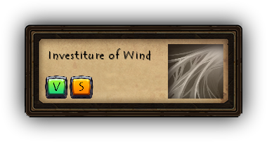 Investiture of Wind